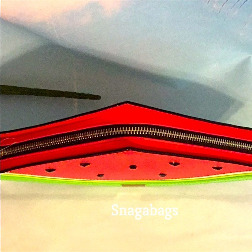 KATE SPADE WATERMELON CLUTCH PURSE - Picture 7 of 10